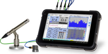 NoisePad Schall- und Vibrationsmesssystem; NoisePad noise and vibration measurement system